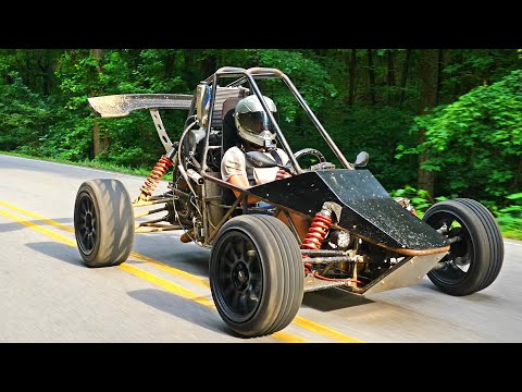Homemade 600cc Buggy Officially STREET LEGAL! (16,000 rpms)