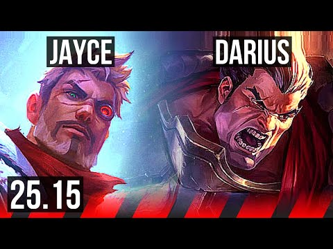 JAYCE vs DARIUS (TOP) | Penta | KR Master | 25.15
