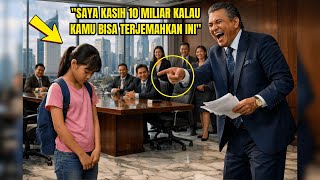 Download lagu 'TERJEMAHKAN INI, KUBERI 10 MILIAR' — MILYARDER TERTAWA… TAPI GADIS ITU MEMBACANYA DALAM 5 BAHASA mp3