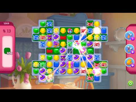 Homescapes level 1269 - 17 Moves - No Boosters #Bubunka