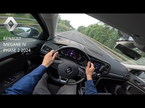 RENAULT MEGANE IV PHASE 2 2024 TOP MAX SPEED ON GERMAN AUTOBHAN