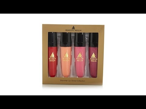 Marilyn Miglin Shimmer Lip Gloss Collection 4 Shades