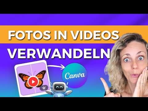 Neue Canva Funktion: Aus einem Foto wird ein Video! | Bild-zu-Video Tutorial