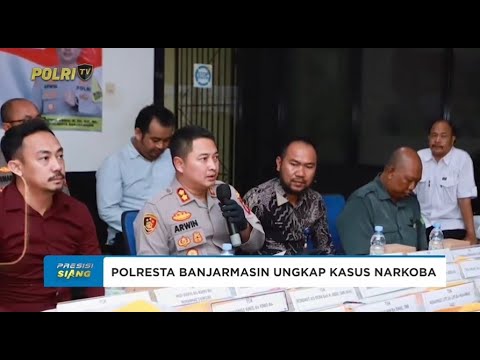 POLRESTA BANJARMASIN BERHASIL UNGKAP KASUS NARKOBA