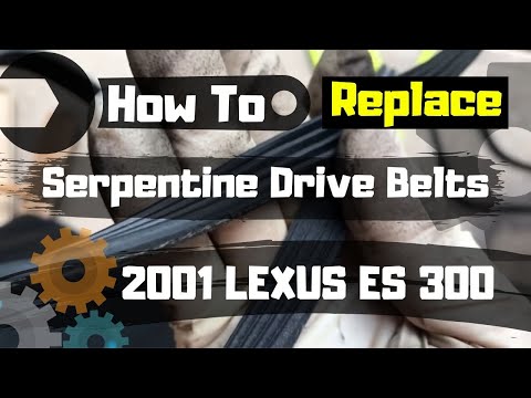 How To Replace Serpentine / Drive Belts | 2001 LEXUS ES 300