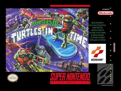 TMNT 4 Turtles in time FULL SOUNDTRACK  SNES