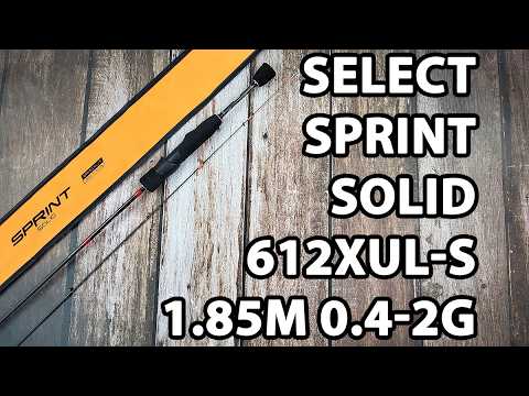 Спінінг Select Sprint Solid 612XUL-S 1.85m 0.4-2g