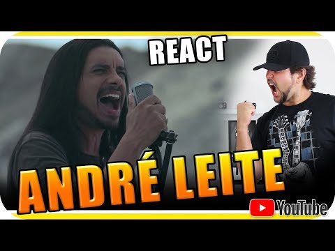 ANDRÉ LEITE Canta Chris Cornell, Van Halen, ID2, Iahweh e mais - Marcio Guerra Reagindo React Reação