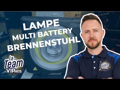 Vidéo YouTube du produit  Multi Battery Lampe torche LED rechargeable HL 3000