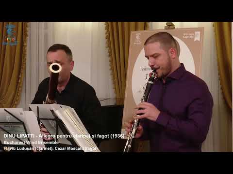 DINU LIPATTI - Allegro pentru clarinet și fagot (1936)
