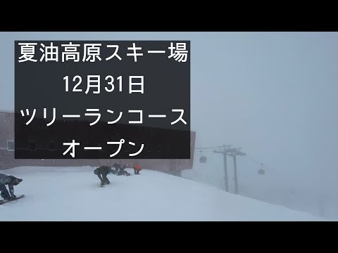Video: 夏油高原スキー場ツリーランコース『ラビット』