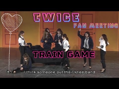 [171015] TWICE Train Game @Fan Meeting