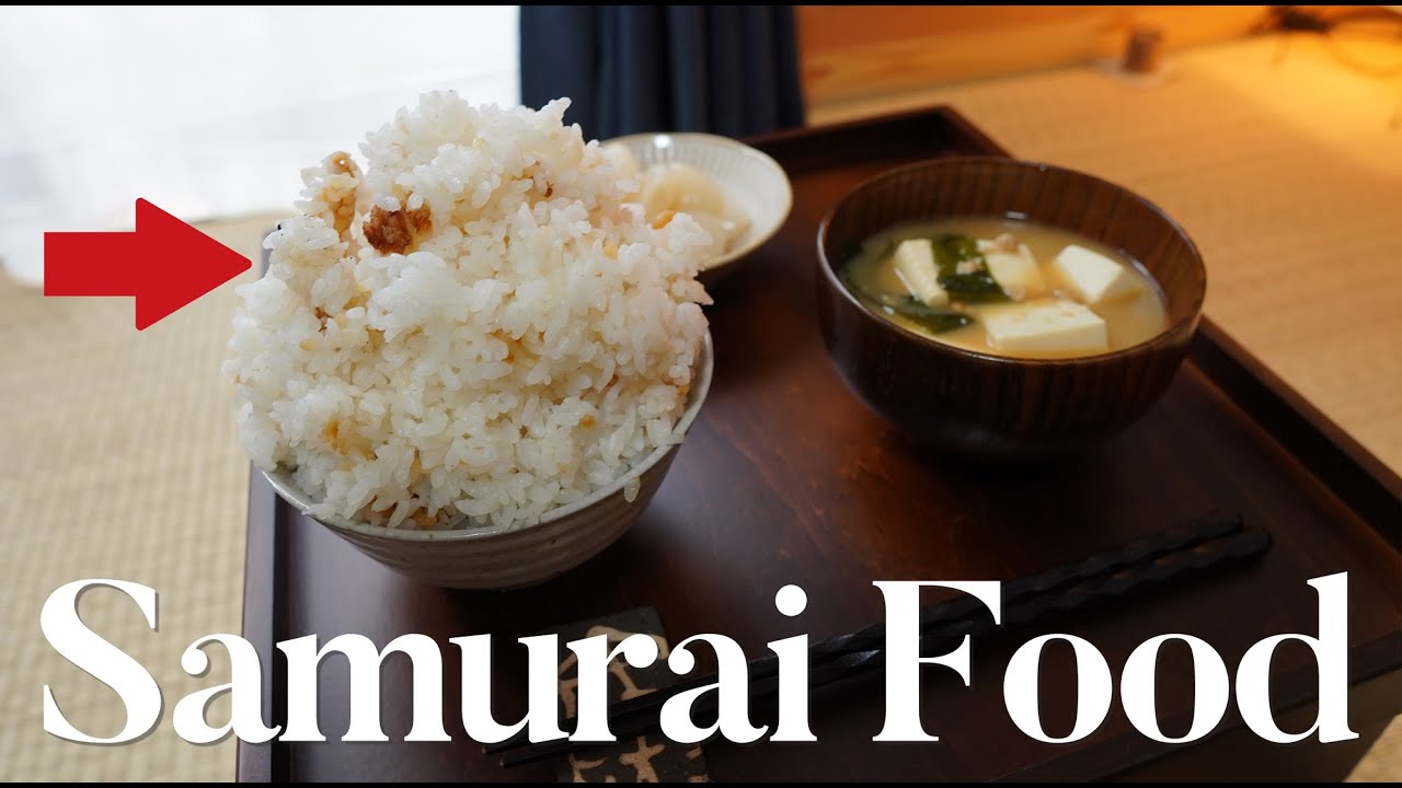 What Samurai（Japanese）ate in the Edo period🇯🇵!?【Completely recreate meals】