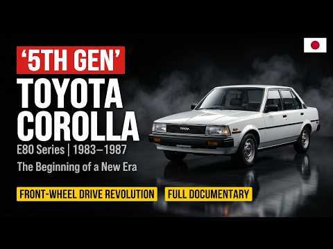 Thumbnail for Why the Toyota Corolla E80 Became a Global Icon by Toyota Corolla (E80)