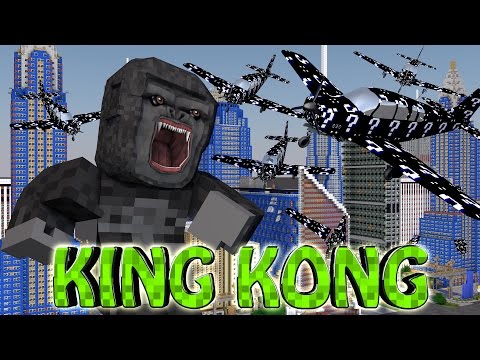 Minecraft | BLACK LUCKY BLOCKS KING KONG BOSS CHALLENGE!