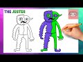How To Draw Bittergiggle The Jester Garten Of Banban 4 Easy Step By Step Drawing Tutorial