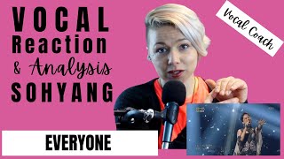 Sohyang (소향) - Everyone (여러분) - Vocal Coach Reaction & Analysis