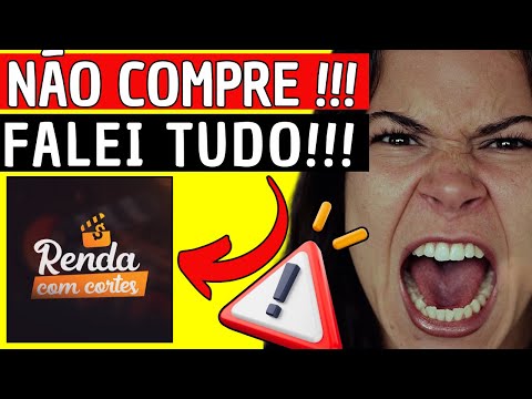 MÉTODO RENDA COM CORTES FUNCIONA?❌CUIDADO❌ÉTODO RENDA COM CORTES-COMO FAZER RENDA EXTRA COM CORTES