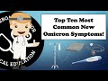 Top 10 Symptoms Of Newest COVID-19 Omicron Variants - An Update On New Variants And New Symptoms!