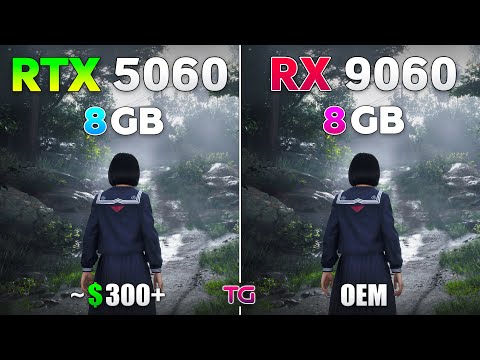 RTX 5060 vs RX 9060 - Test in 10 Games
