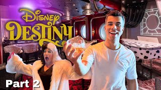 Disney Destiny Cruise Ship Tour - Part 2: Exploring!