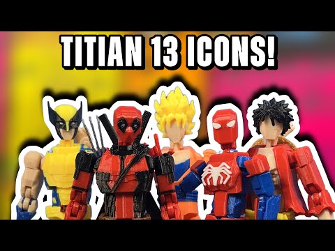 Why YOU should buy Titan 13 Toys ICONS Figures! (T13 Review!)