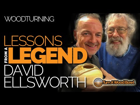 Lessons from a Legend – David Ellsworth Woodturning