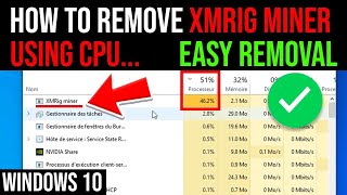 ⚠️How to remove XMRig Miner Virus (Using 50% CPU to mine) - (Easy Removal)