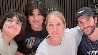 Celine Dion&#39;s Sons Brighten Difficult Mothers&#39; Day