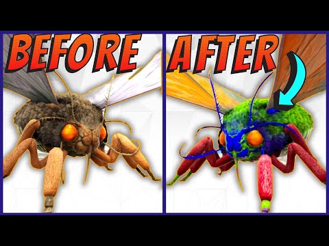 Lymantria Breeding Ark for The Brightest Color Mutations Ark | 2 FULLY STACKED ARK LYMANTRIAS