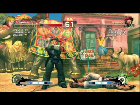 cmpunk1113 (Ken) Vs xXAlwaysNo1Xx (Akuma) SSF4 AE Ranked Matches - PSN