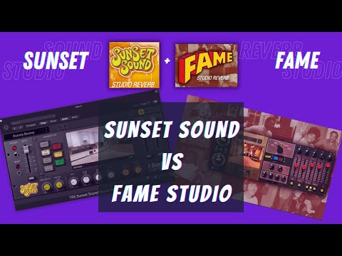 Sunset Sound vs Fame Studio (Reverb Shootout by IK Multimedia)