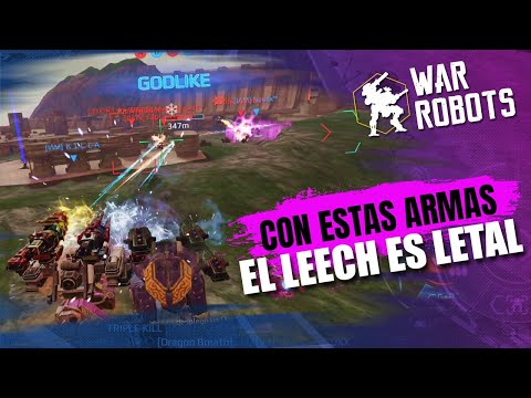 ⚡LEECH CON 4x ION ⚡ | NUNCA PENSÉ QUE ESTAS ARMAS ERAN TAN BUENAS | War Robots [WR] | #WRwinScald