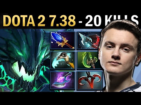 Outworld Destroyer Gameplay Miracle with 20 Kills and Pike - TI14