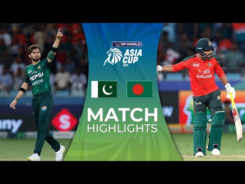 Super Fours, Match 5 | Pakistan vs Bangladesh | DP World Asia Cup 2025