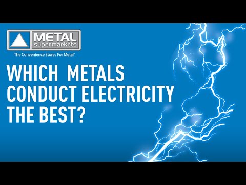 image-What are the best metals for conducting electricity?