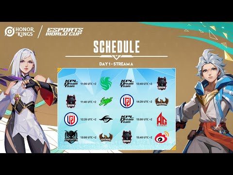 HoK x EWC - Day 1 - Group Stage - A Stream