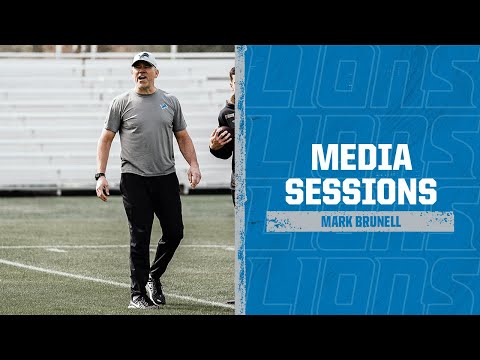 Detroit Lions Media Availability: June 13, 2022 | Mark Brunell