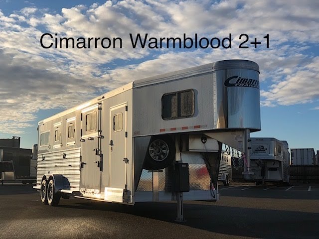 Preview image of 2022 Cimarron 2+1 Warmblood Gooseneck youtube video