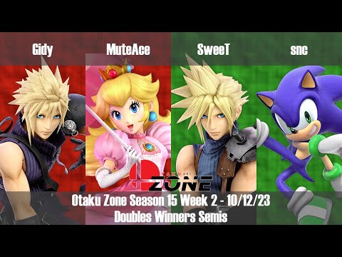 OZone15W2 - DWS - Gidy & MuteAce vs SweeT & snc