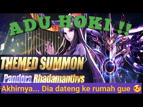 ADU HOKI Themed Summon PANDORA feat. RHADAMANTHYS - Saint Seiya Awakening