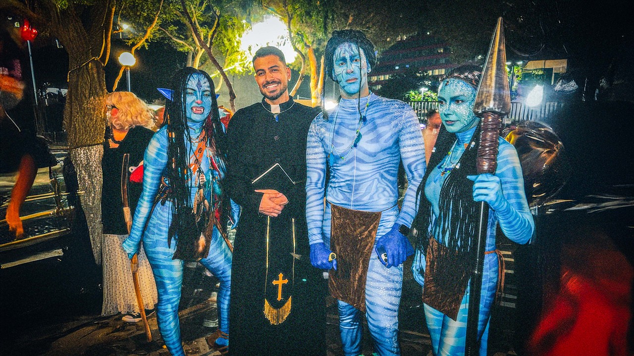 Halloween Party 😍🎃 پارتی لختیا تو آمریکا