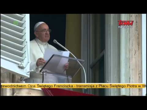 Papież Franciszek: Angelus - 23.03.2014 | TV Trwam / CTV