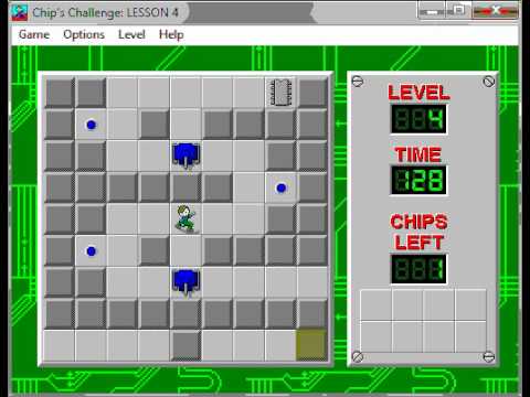 CHIPS.dat (CC1) levels 4-5 AVI solutions - "LESSON 4/5" - 116/150 - 84/100