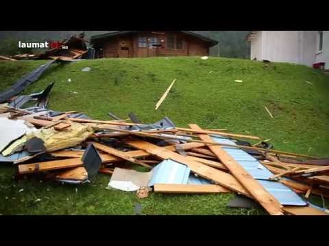 Schweres Unwetter zog innerhalb weniger Minuten Spur der Verwüstung durch Bad Ischl