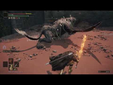 Elden Ring - Lion Guardian of Fort Gael Boss Fight