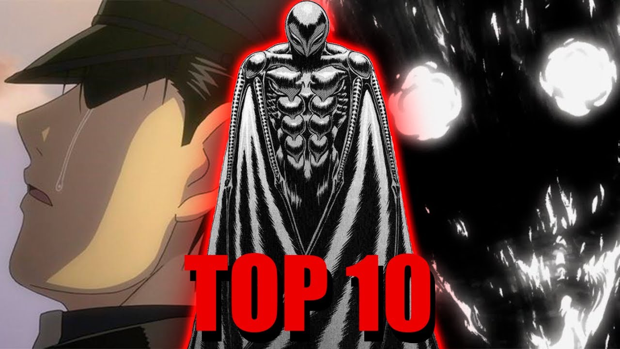 TOP 10 CENAS DOS ANIMES/MANGÁS!!! (no caso, o meu)