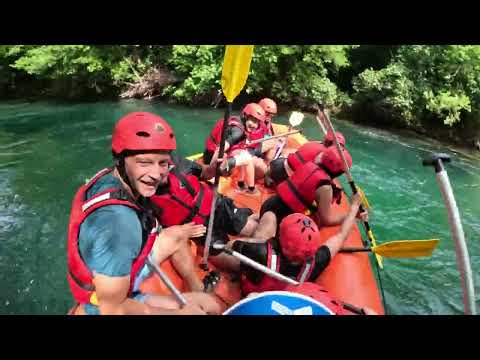 Rafting in the beautiful Cetina river - Split, Croatia
