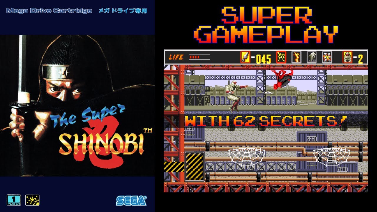 The Revenge of Shinobi / All 62 Secrets!!! (Mega Drive - Sega Genesis) The Super Shinobi
