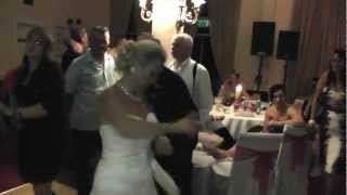 AL & KAY HUGGINS WEDDING 50s jive dance PARK INN HOTEL North Stifford 1/9/12